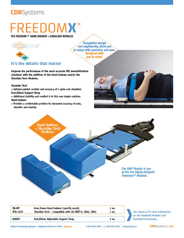 FreedomX™ Hand Indexer and Shoulder-Tech Modules
