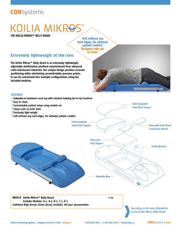 Koilia Mikros™ Belly Board