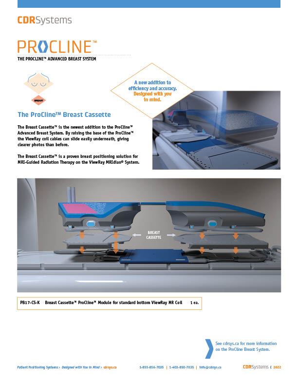 ProCline™ Breast Cassette™ (only)