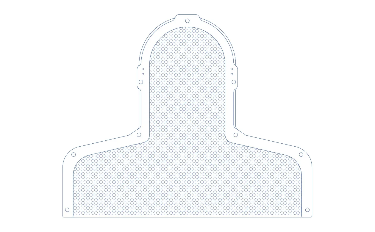 S-type Masks, Head And Shoulder - Standard