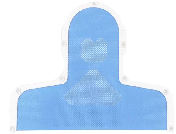 LT-Thermoplastic™ S-Type H&S Mask Blue Reinforced 2.4mm